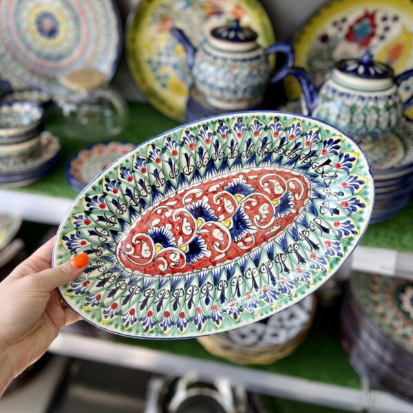 Блюдо овальное Мехроб